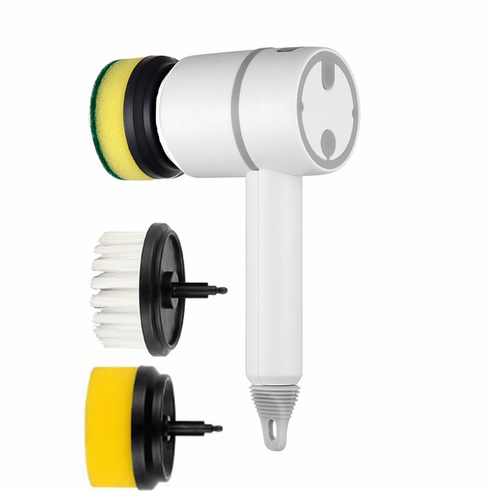 Electric 4-in-1 Rechargeable Cleaning Brush – Kitchen & Bathroom