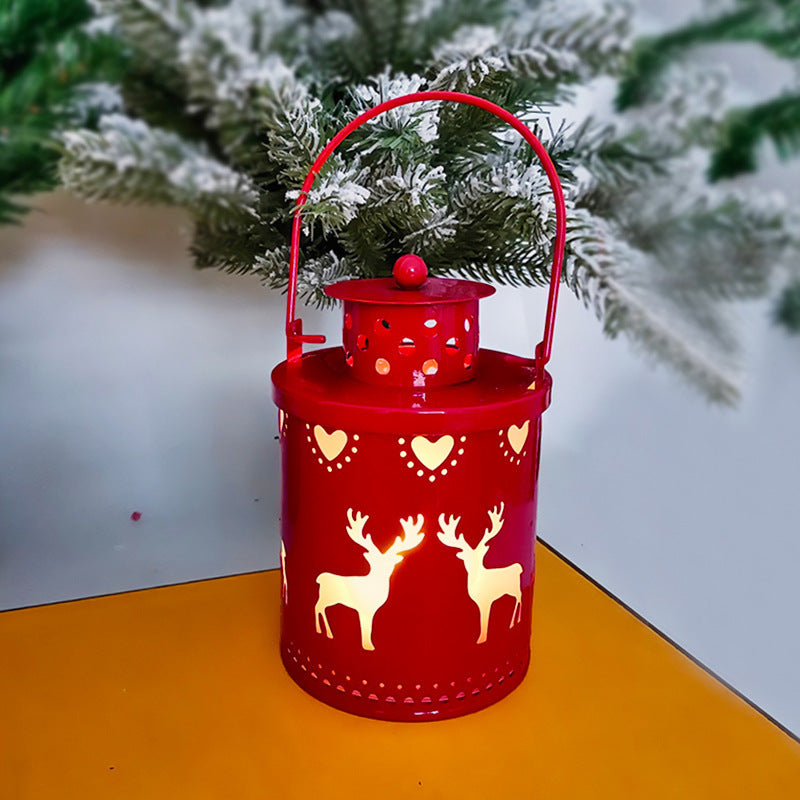 LED Christmas Candle Lantern Holiday Decoration